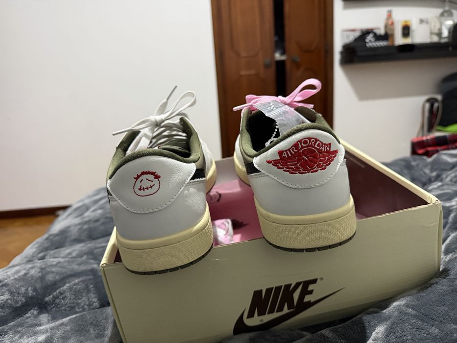 Air Jordan 1 Low - Travis Scott Medium Olive