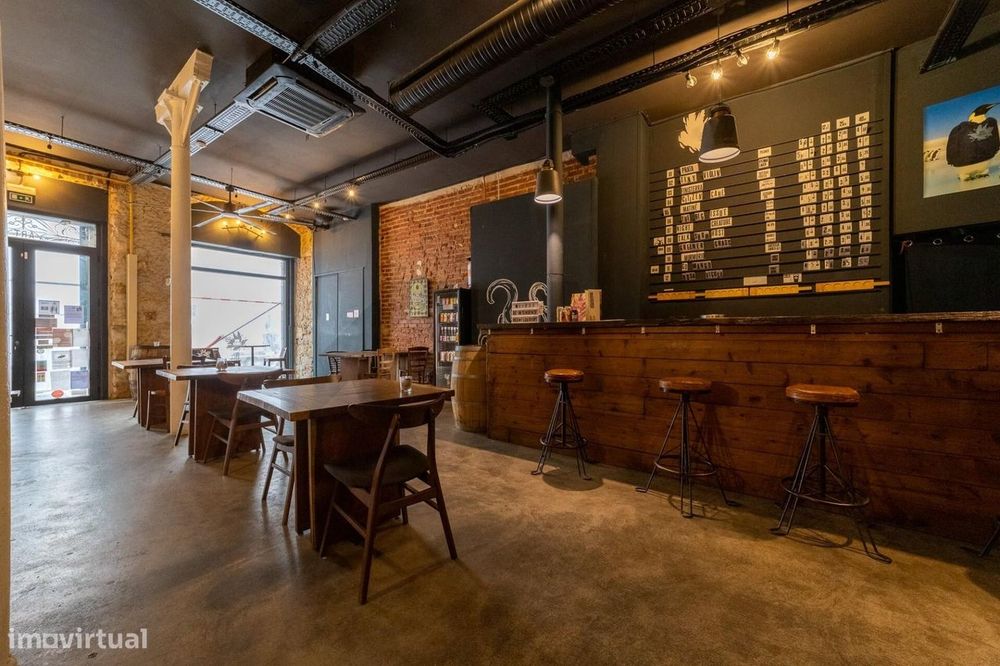 Trespasse | Bar / Cervejaria / Restaurante em Pleno Funcionamento | An