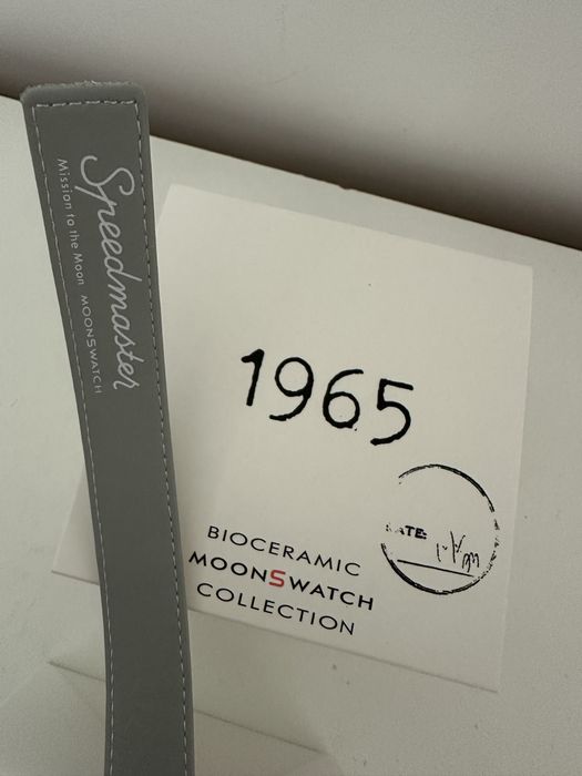 Omega x Swatch Mission To The Moon 1965