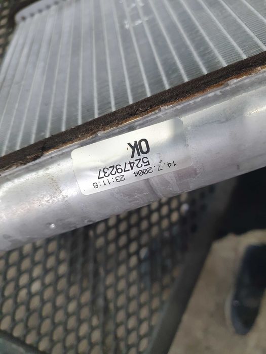 Nagrzewnica rura przewod Opel Astra H III 3 1.6 benzyna kpl europa