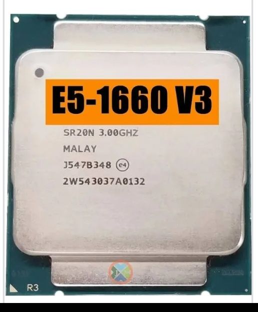 Intel Xeon 1660 v3 8/16(i7 6950X)s2011-3 розблокирован множитель