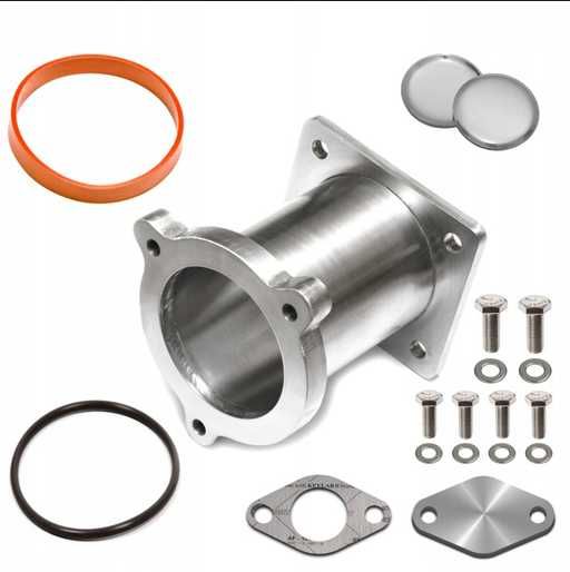 Turbosprężarka GT2260v, Intercooler / Downpipe FMIC.Pro, Zaślepka EGR M57 525D 177km