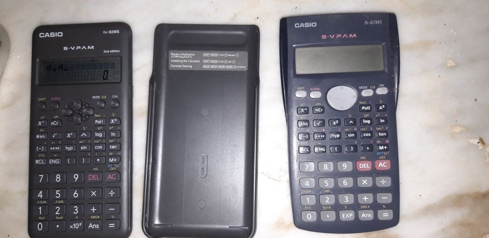 Conjunto de 3 Calculadoras