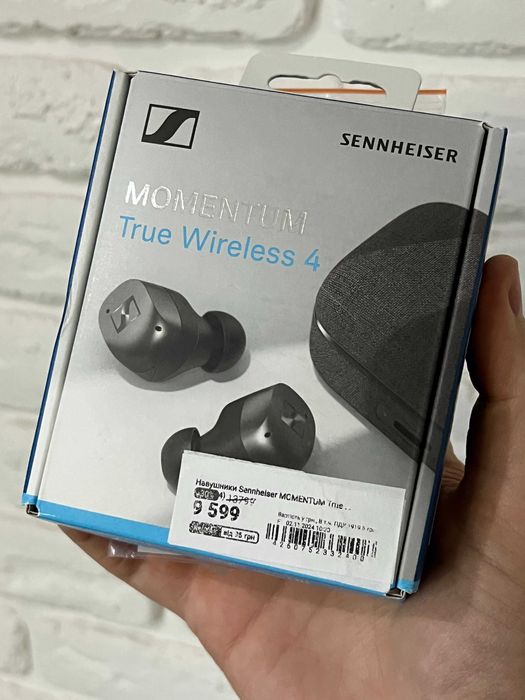 TWS наушники Sennheiser Momentum True Wireless 4 (описание)