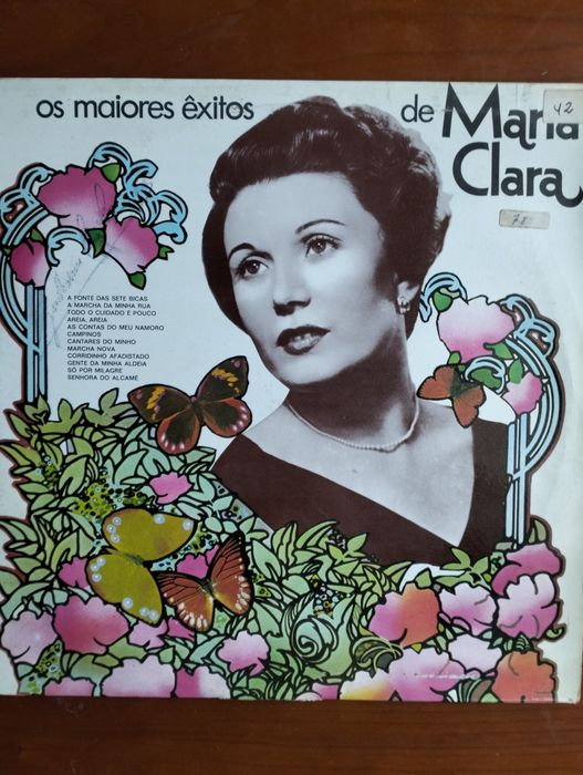 Disco de vinil LP Os Maiores Êxitos de Maria Clara