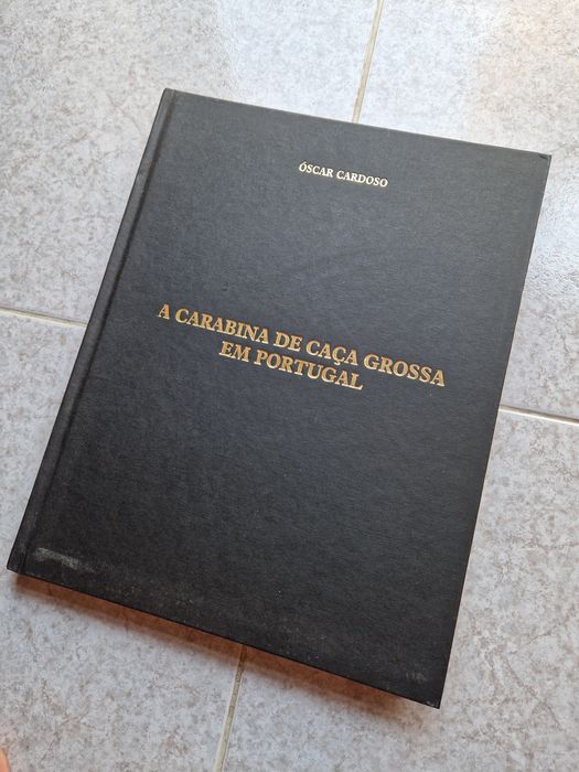 Livro  Carabina Caça Grossa em Portugal
