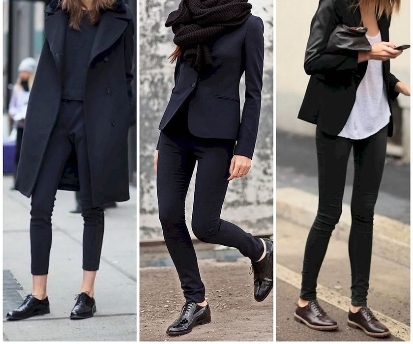 Туфлі оксфорди/броги (вживані)