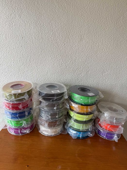 Conjunto de filamento de impressora Silk PLA gradiente filamento PLA