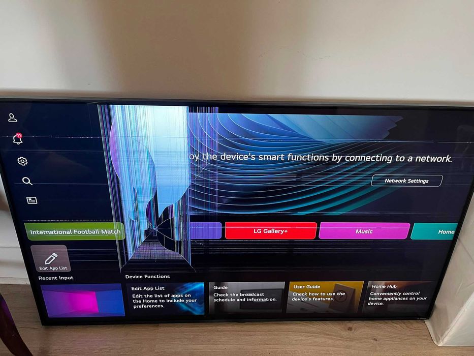 LG 55NANO80A6B 55” NanoCell TV – Broken Screen – For Parts 2026