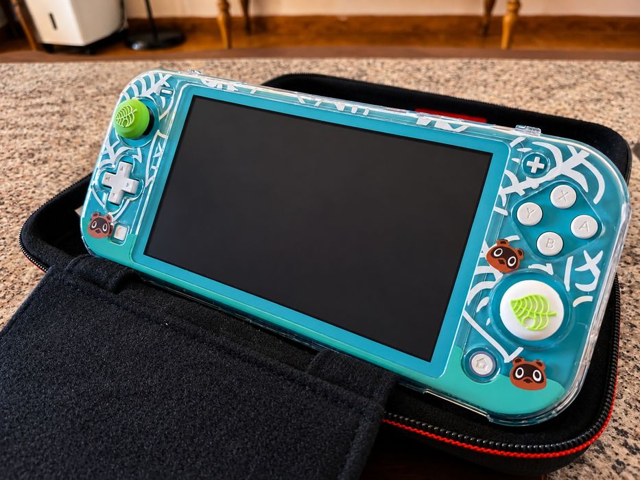 Nintendo Switch Lite Azul + Extras — PROMOÇÃO ATÉ SEXTA