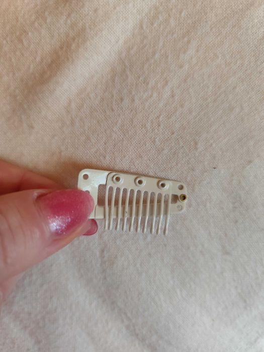 Spinki 20 sztuk clip in do włosów doczepianych