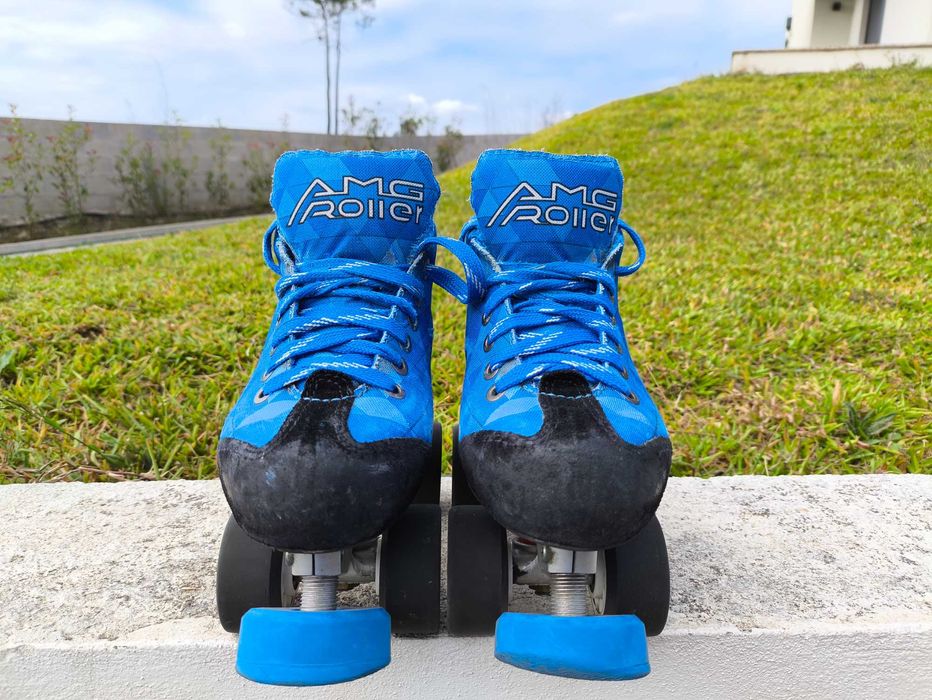 Botas hóque patins AMG Roller tam 35