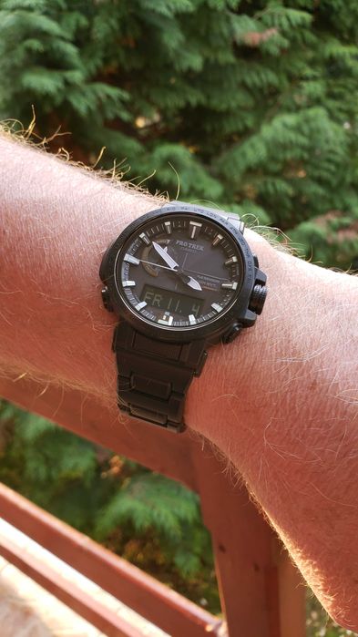 Чоловічий годинник Casio PRW-60FC-1AER