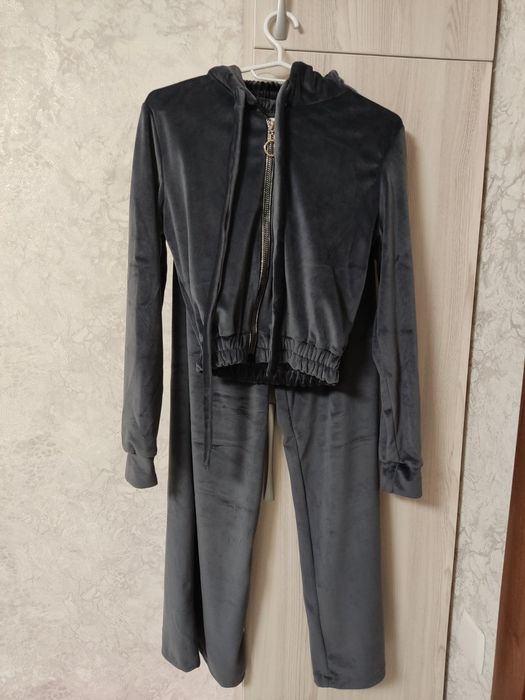 Костюм велюровый палаццо 152