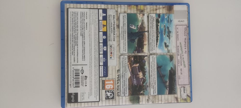 Tropical 6 El Prez Edition PS4 jogo playstation 4 como novo