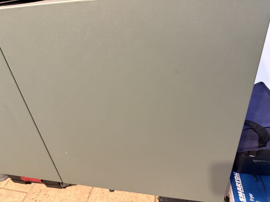 Fronty szarozielone do szafek Besta 60x64 cm 3 szt plus 4 szt 60x38 cm