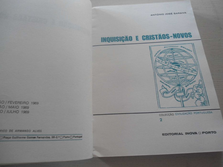Inquisição e Cristãos Novos por António José Saraiva