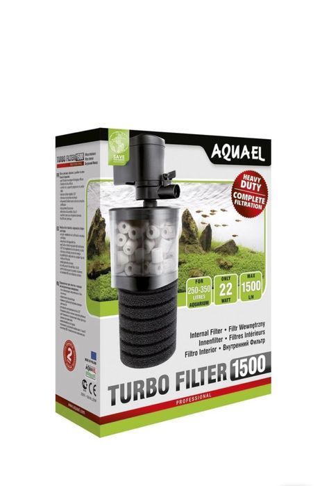 Внутрішній фільтр Aquael «Turbo Filter 1500» для акваріума 250-350 л