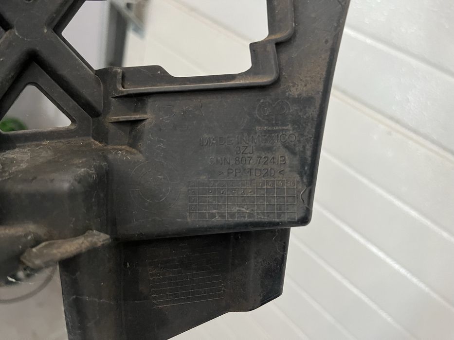 Накладка бампера tiguan 2 rline 2020 r