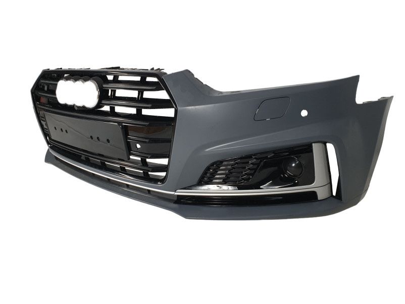 Передній бампер ( в стилі S5 ) V3 на Audi A5 B9 2016-2020 року ауди а5