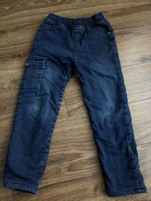 Утеплені джинси зріст 134