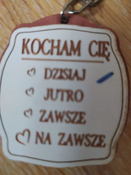 Breloczek kocham cię