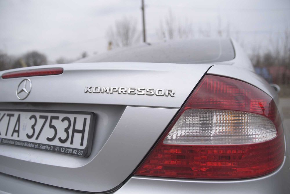 Mercedes CLK 200 rok 2007 benz + LPG 163 km