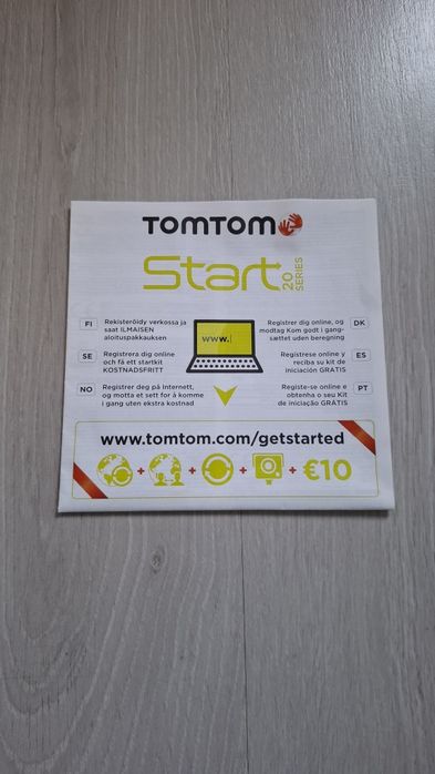 GPS para carro - TomTom Start 25 – Semi-novo. Na caixa. Com fatura