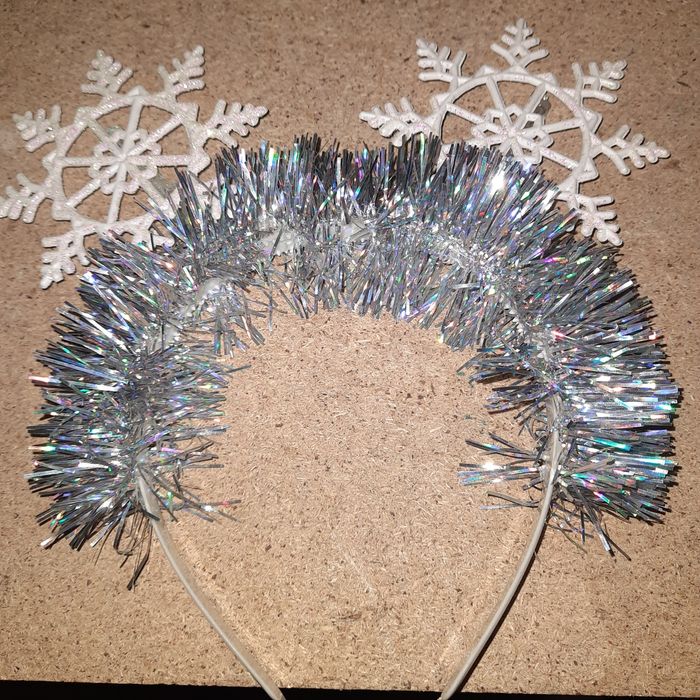 Костюм сніжинки з чешками і обручем