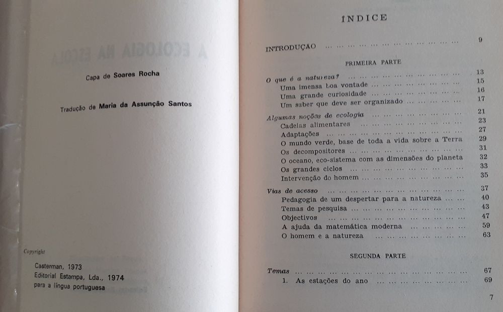 A Ecologia na Escola