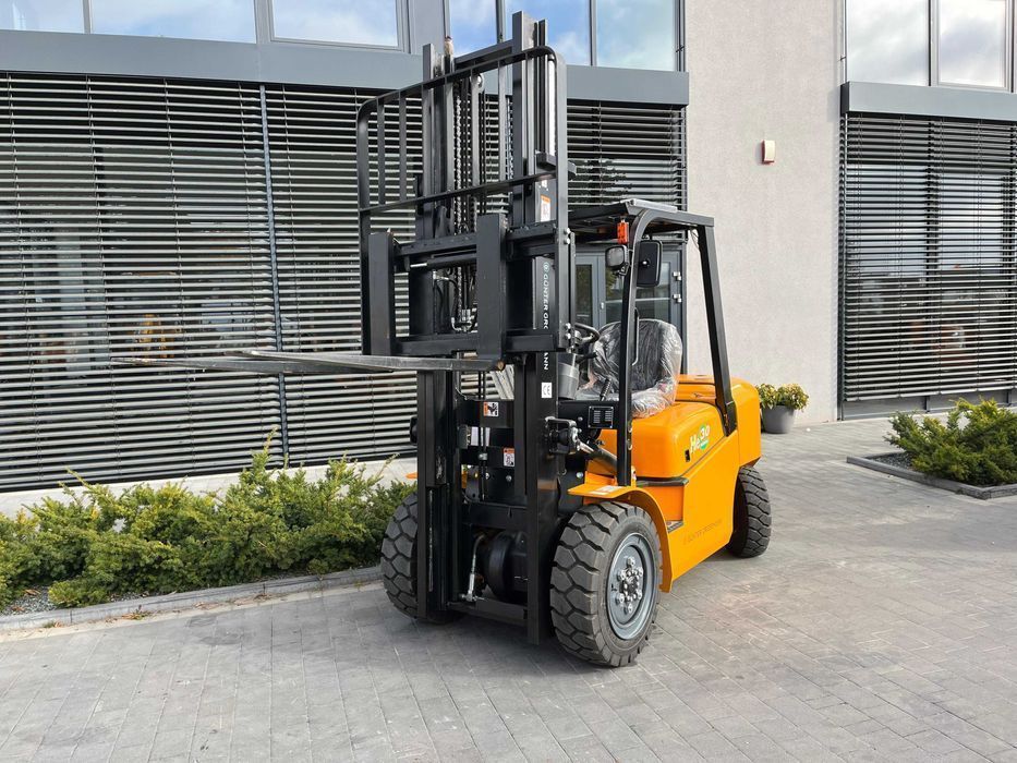 Elektryczny wózek widłowy Gunter Grossmann 3T Duplex 3,3 m  . Nowy