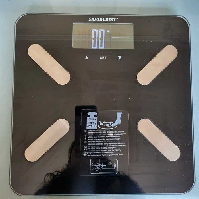 Balança de diagnóstico SilverCrest pilhas incluída
