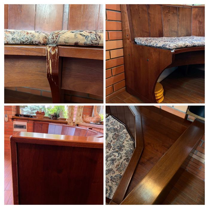 Кухонний дерев'яний куток/куточок