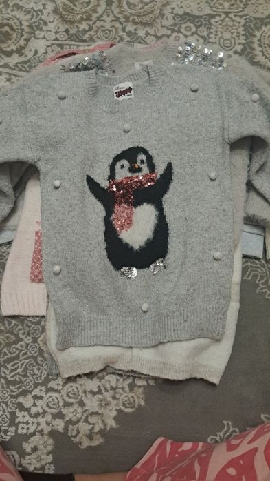 Теплі светри на 4-5 років дівчинка