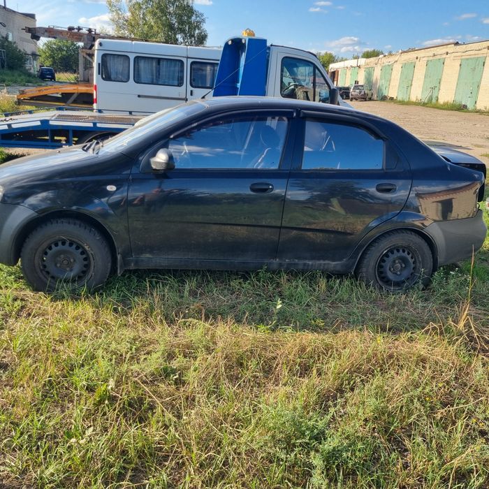 Двигатель.кпп. капот шевроле авео 1.5