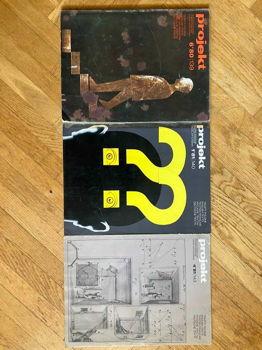 Dwumiesięcznik PROJEKT 33 numery lata 1980 - 1990