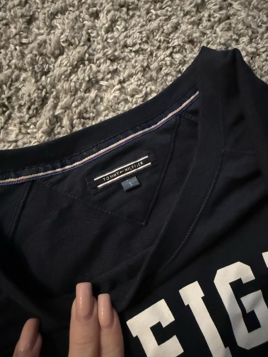 Світшот синій tommy hilfiger
