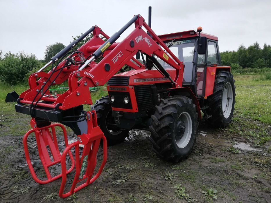 Ładowacz czołowy WOLMET TUR-4 – 1500 kg | EURO-RAMKA | JOYSTICK | Gwarancja DOSTAWA montaż u klienta