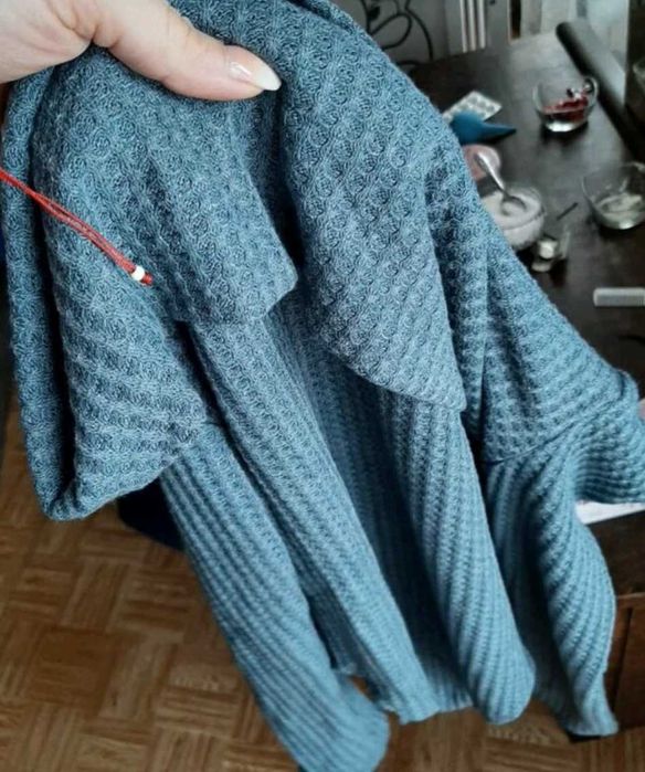 Body sweterek odkryte ramie, elegancki shein M