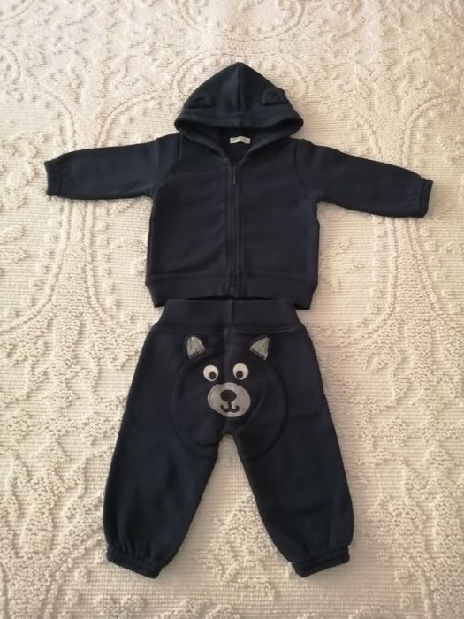 Fato de treino bebé da benetton 1-2 meses