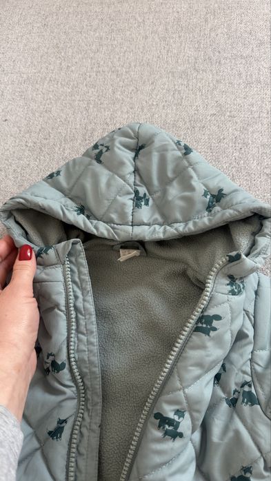 Теплий дитячий комбінезон бренду H&M ,62 см ,в ідеальному стані