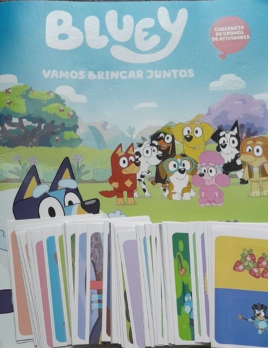 Vendo cromos coleção bluey