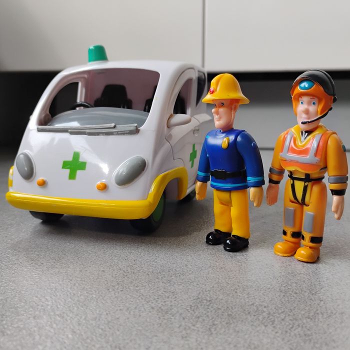 Strażak Sam karetka pojazd auto