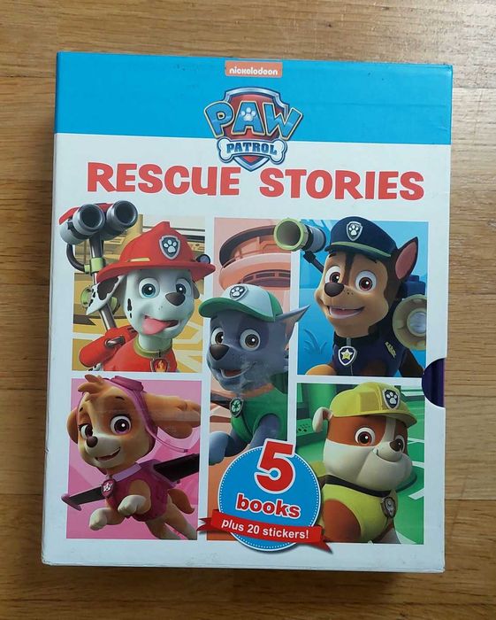 5 książek Psi Patrol w twardej oprawie (po ang.)