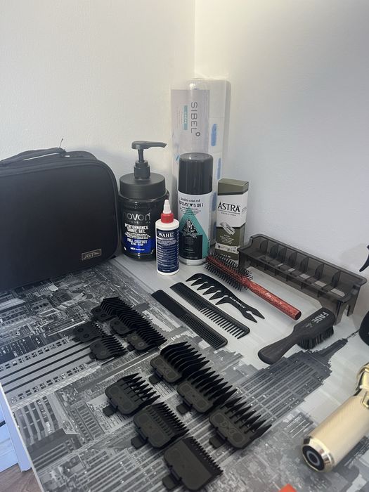 Kit Completo de Barbeiro Profissional JRL + BaBylissPRO + Seido | 3 Meses