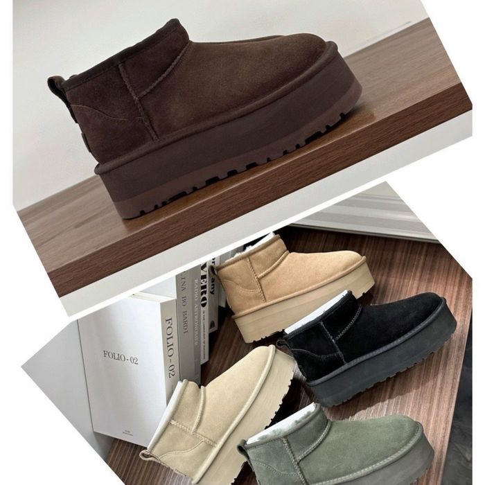 Угги UGG Уггі UGG Classic Mini Platform  Жіночі угги на платформі