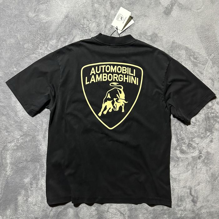 Футболка Balenciaga & Lamborghini S L