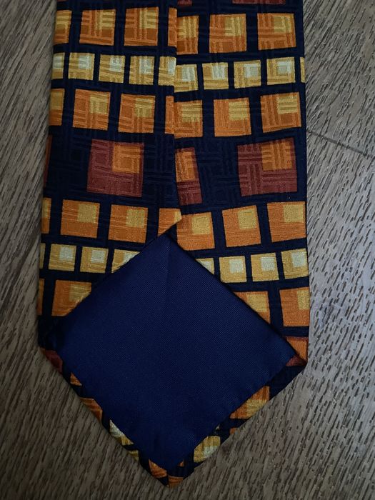 Вінтажна шовкова краватка від італійського бренду giorgio armani