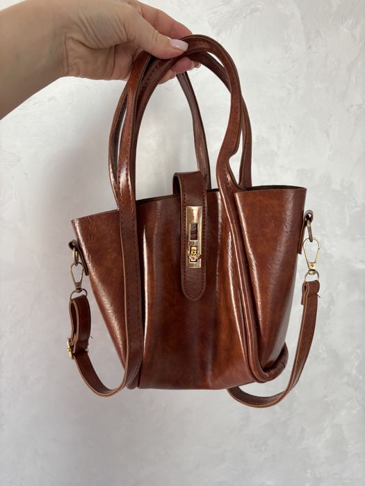 Сумка  замш сумочка коричнева