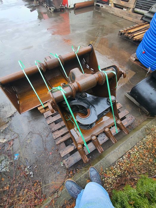 Szybkozłącze MORIN M3, łyżki skarpówka i kopiąca